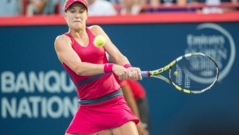 Eugenie falls at Rogers Cup