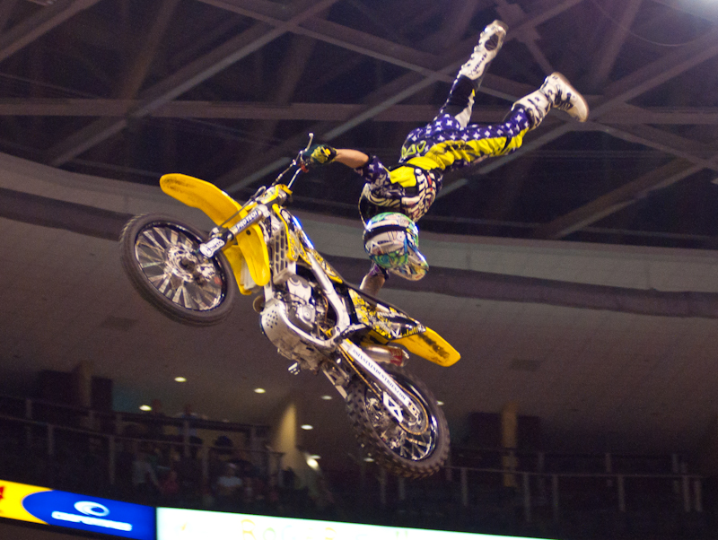 The FMX Freestyle team perform at Scotiabank PLace on Saturday May 26th, 2012