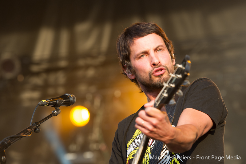 Sam Roberts performs on the Claridge Stage at the RBC Royal Bank Bluesfest at LeBreton Flats, Ottawa, ON, CAN on July 12th, 2012