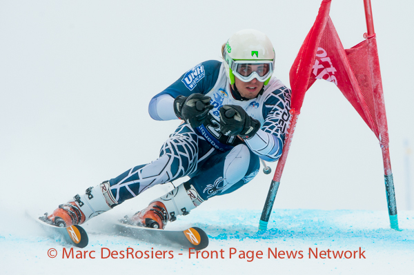 December 22th, 2012. Charles McConville competes in the men's Super Series race at Mont-Tremblant in St-Jovite, Quebec, Canada The race was canceled due to the weather.